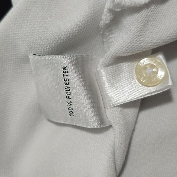 Masters Tech Mens XL Masters White Polo Shirt with Embroidered Logo - Picture 7 of 11